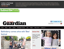 Tablet Screenshot of nenaghguardian.ie